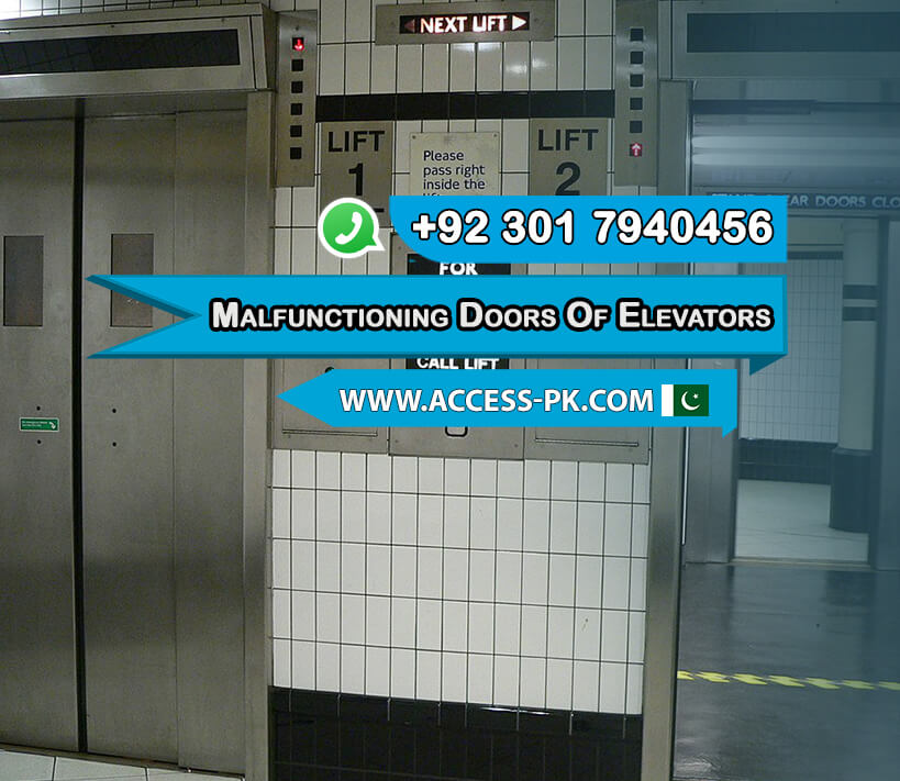 AccessTechpak's tweet image. Malfunctioning Doors.

One of the most common elevator problems is malfunctioning doors. The doors may not open or close properly, causing delays and inconvenience.

#accees_technologies

page link  : access-pk.com/largest-elevat…

Contact Number: +923017940456

#ElevatorProblems