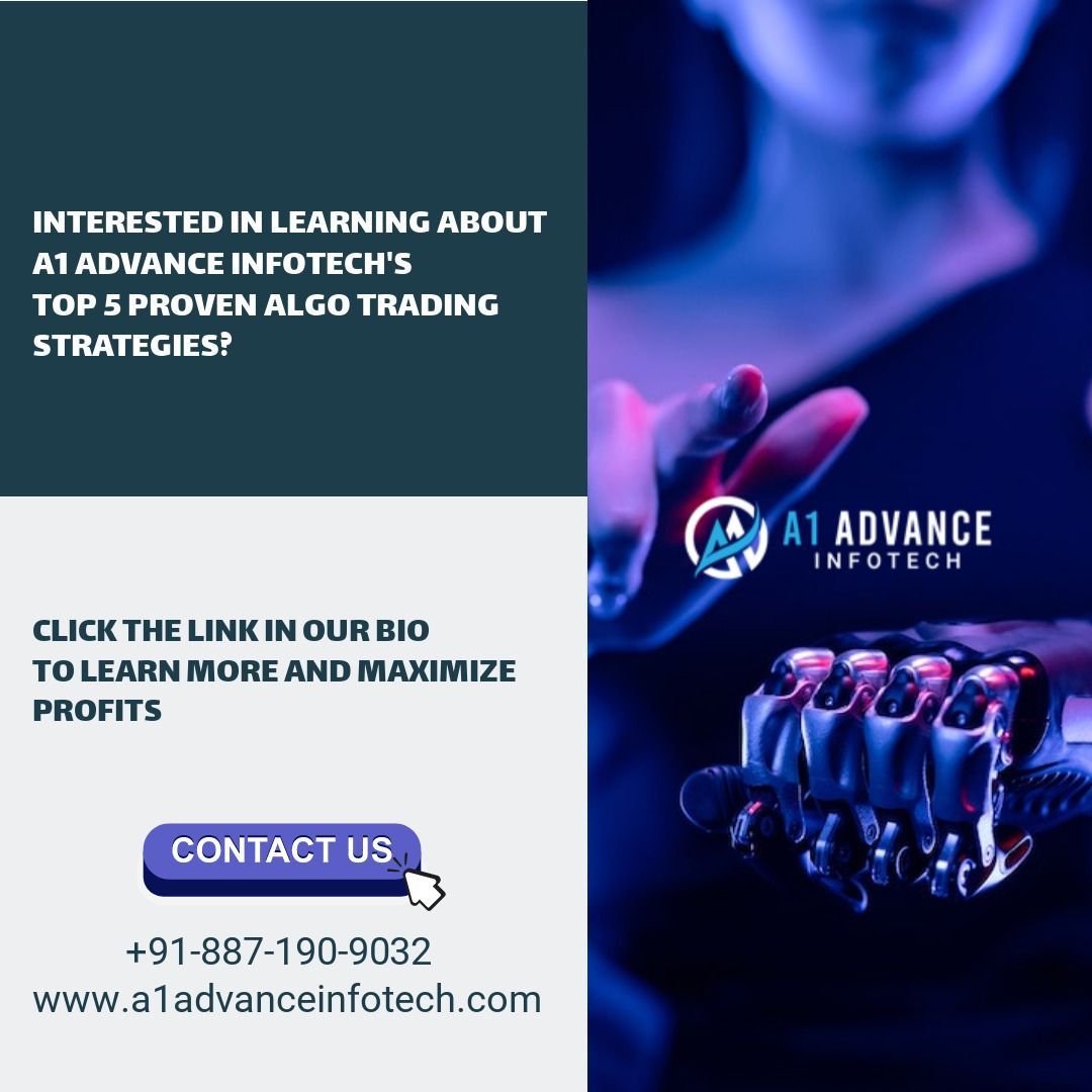 a1_advance's tweet image. Step into world of auto trading with A1 Algo. Harness the power of algorithms to reach new heights in your journey.   #TradingPotential #AlgoSoftware #algotrading #FinancialFreedom #MaximizeProfits #SmartTrading #AutomatedTrading #MarketProfits #a1advancealgo #TradingStrategies