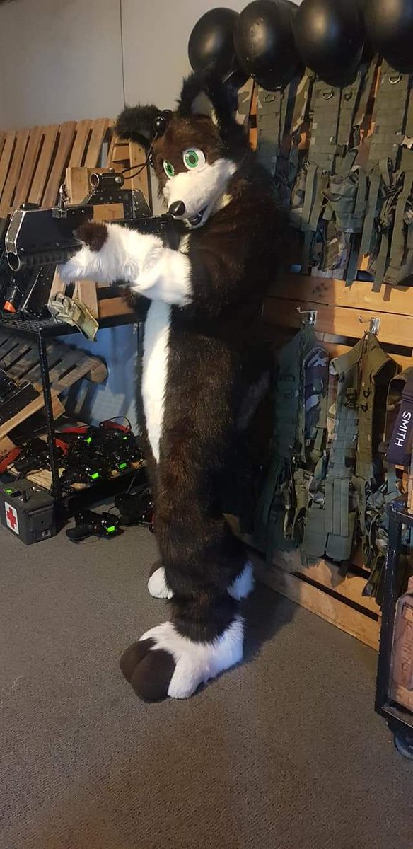 Happy Friday y'all~! 🎉
Who can't wait until the BaFURst Meet rolls around this year?!
Not long now, but until then have some fun shots from last year's meet to celebrate #FursuitFriday
📷: <a href="/stripes_tiger/">stripes tiger</a>, <a href="/LutrisOtterpaw/">Lewdtris AD</a> and Angus