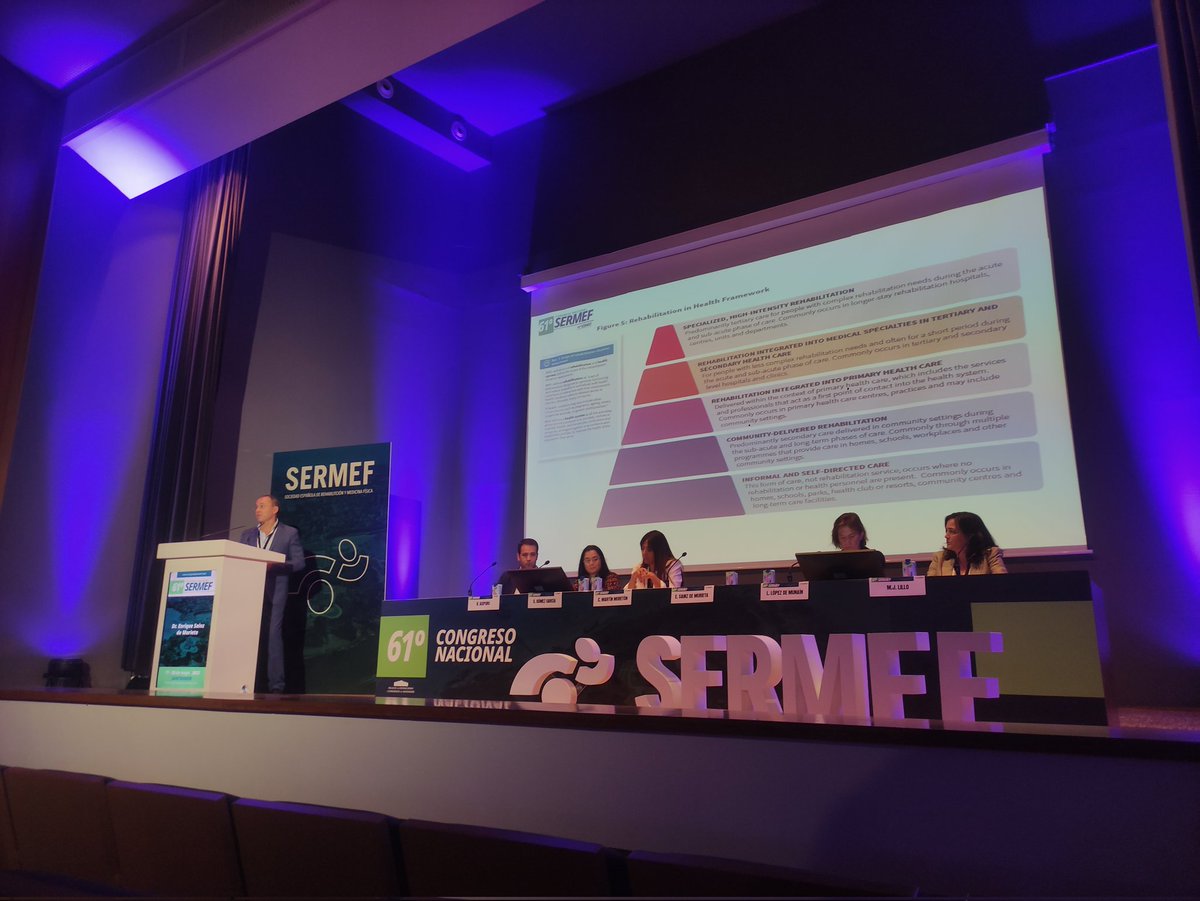 En directo! <a href="/drSainzdMurieta/">Enrique SainzMurieta</a> nos detalla la importancia de la Rehabilitación a nivel de #AtencionPrimaria #sermef23