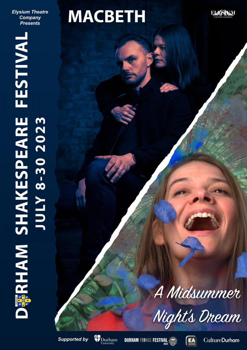 ElysiumTc's tweet photo. The #DurhamShakespeareFestival reunites Danny Solomon & Hannah Ellis Ryan, so powerful in #ADollsHouse & #HelloAndGoodbye BOOK NOW https://t.co/FVwO1Hm1cQ @NETheatreGuide @culturedurham @RedhillsDurham @READEnglish @reviewnortharts @EmptyShop @IndieDurhamCity @Assembly_Rooms_ https://t.co/cDTSCROEH1