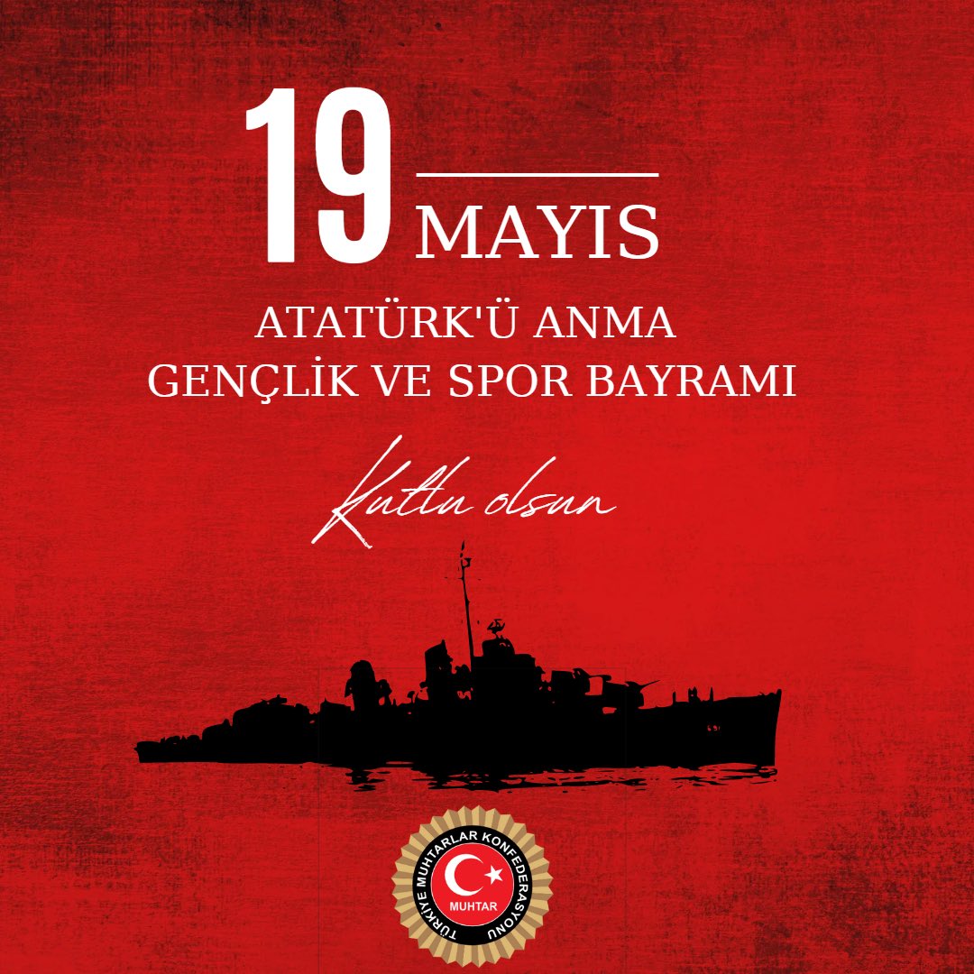19 Mayıs Atatürk’ü Anma Gençlik Ve Spor Bayramı Kutlu Olsun