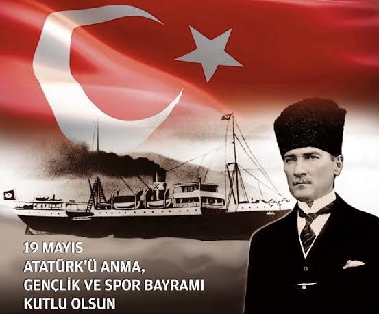 19 Mayıs ATATÜRK’ü Anma, Gençlik ve Spor Bayramımız Kutlu Olsun 🇹🇷 #19MAYIS
