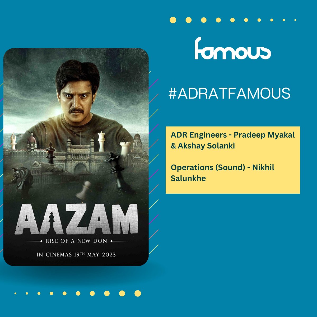 Get ready for an incredible entertainment
extravaganza! We are beyond excited to unveil three
phenomenal projects today - 'Yeh Meri Family', 'Kathal',
and 'Aazam'!