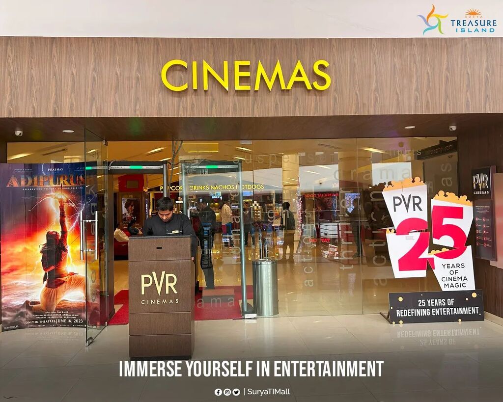 Surya Treasure Island Mall (@suryatimall) on Twitter photo Looking for the perfect place to enjoy a movie with friends and family?
Whether you're looking for the latest blockbuster or an old classic, we have something for everyone. So why wait? Visit PVR cinemas at <a href="/suryatimall/">Surya Treasure Island Mall</a> today and experience the magic of… instagr.am/p/CsafxoNyVgN/ Looking for the perfect place to enjoy a movie with friends and family?
Whether you're looking for the latest blockbuster or an old classic, we have something for everyone. So why wait? Visit PVR cinemas at <a href="/suryatimall/">Surya Treasure Island Mall</a> today and experience the magic of… instagr.am/p/CsafxoNyVgN/