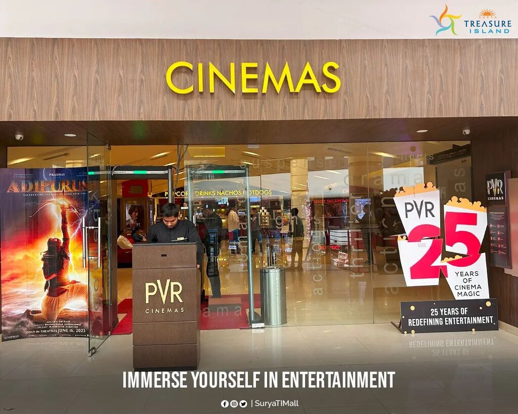 Looking for the perfect place to enjoy a movie with friends and family? Whether you're looking for the latest blockbuster or an old classic, we have something for everyone. So why wait? Visit PVR cinemas at @suryatimall today and experience the magic of… instagr.am/p/CsafxoNyVgN/