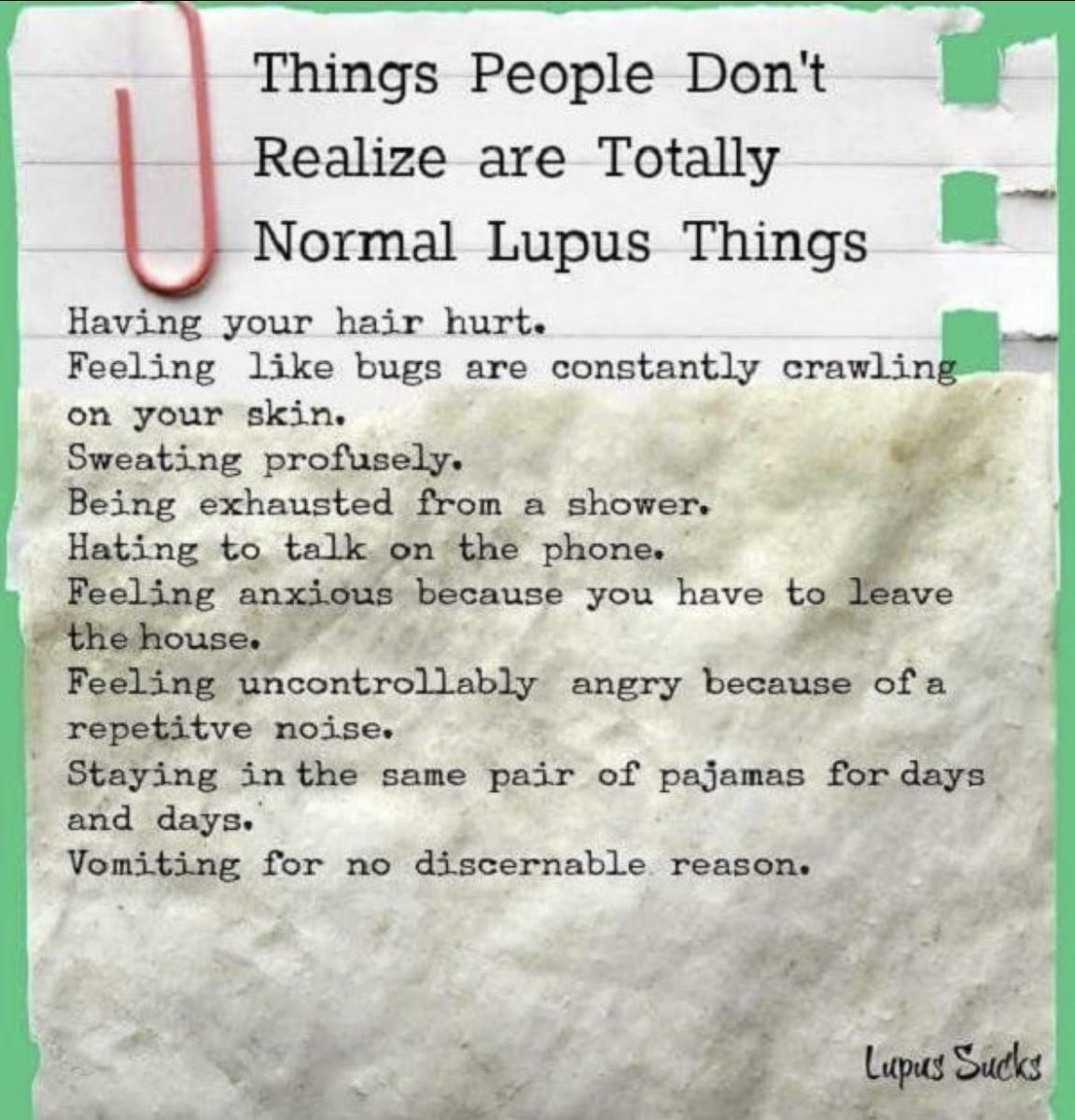 Life with lupus. 
#LupusWarrior 🦋👊🏻💪🏻
#LupusAwarenessMonth