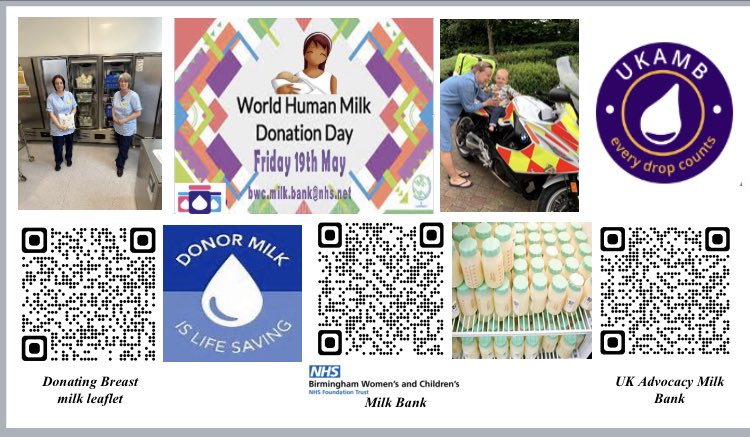 🥛Happy Milk donation day! Thank you to all our Donors, Milk Bank Team and bikes 🥛@BWC_NHS @nicuBWC @BWH_NHS @BWCIFT