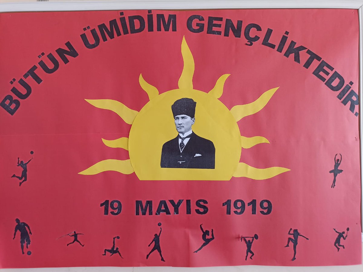 19 Mayıs Atatürk'ü Anma, Gençlik ve Spor Bayramı kutlu olsun. <a href="/NKapanoglu/">Nuri Kapanoglu</a> <a href="/siverekkaymakam/">SİVEREK KAYMAKAMLIĞI</a> <a href="/siverekmem63/">Siverek İlçe MEM</a>