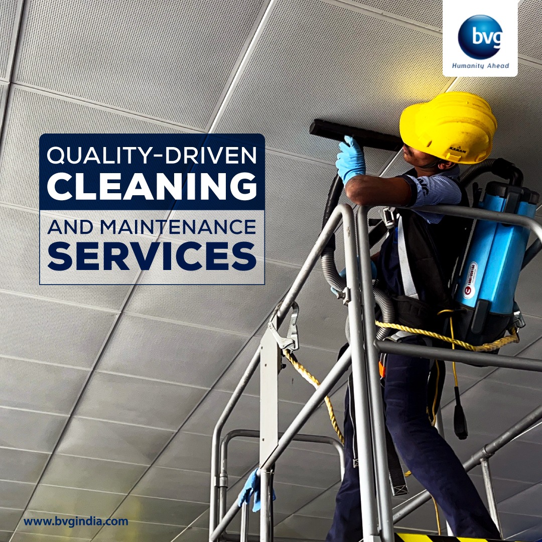 Unleash the Power of Clean with BVG India! Our quality-driven cleaning and maintenance services bring a breath of fresh air to your space, leaving it sparkling and inviting. Discover the difference today.

#BVGIndia #CleanSpaces #QualityMaintenance #BVGJidharHygieneUdhar