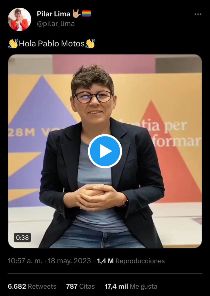 pilar_lima's tweet photo. ¡Buenos días! 

@TwitterEspana ha bloqueado mi cuenta si no  eliminaba este tweet, y anoche me pasó con otro. 

😳 https://t.co/zqyN4D7870