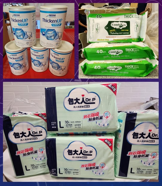 THKNH_LTD's tweet photo. On behalf of the seniors in the centre, a BIG THANK YOU to this group of regular donors (who requested to remain anonymous) for your donated wet wipes, diapers and thickeners received today for our seniors in the day care centre.

#thknh #thkscc #donation #sharinghope https://t.co/uYfxZpBJE5
