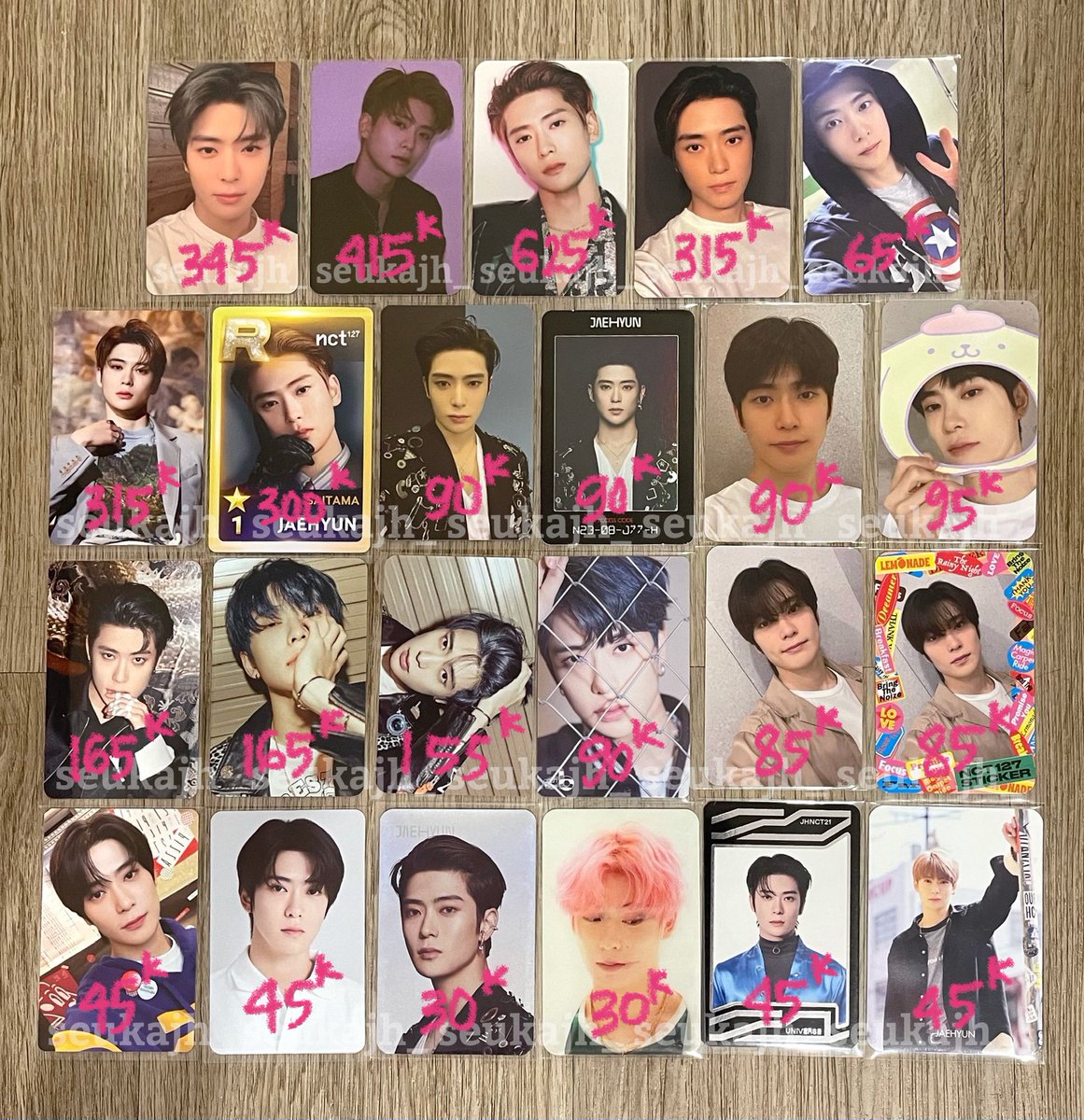 wts / want to sell jaehyun photocards 

take all = get more discount✅ 
avail for each (some ada yg harus pair ya, just ask me first)
opshar = ✅

t. jumatan passwall regulate binder sticker deluxe sanrio awaken r card saitama resonance nordic prokey mumo sg22 dicon universe