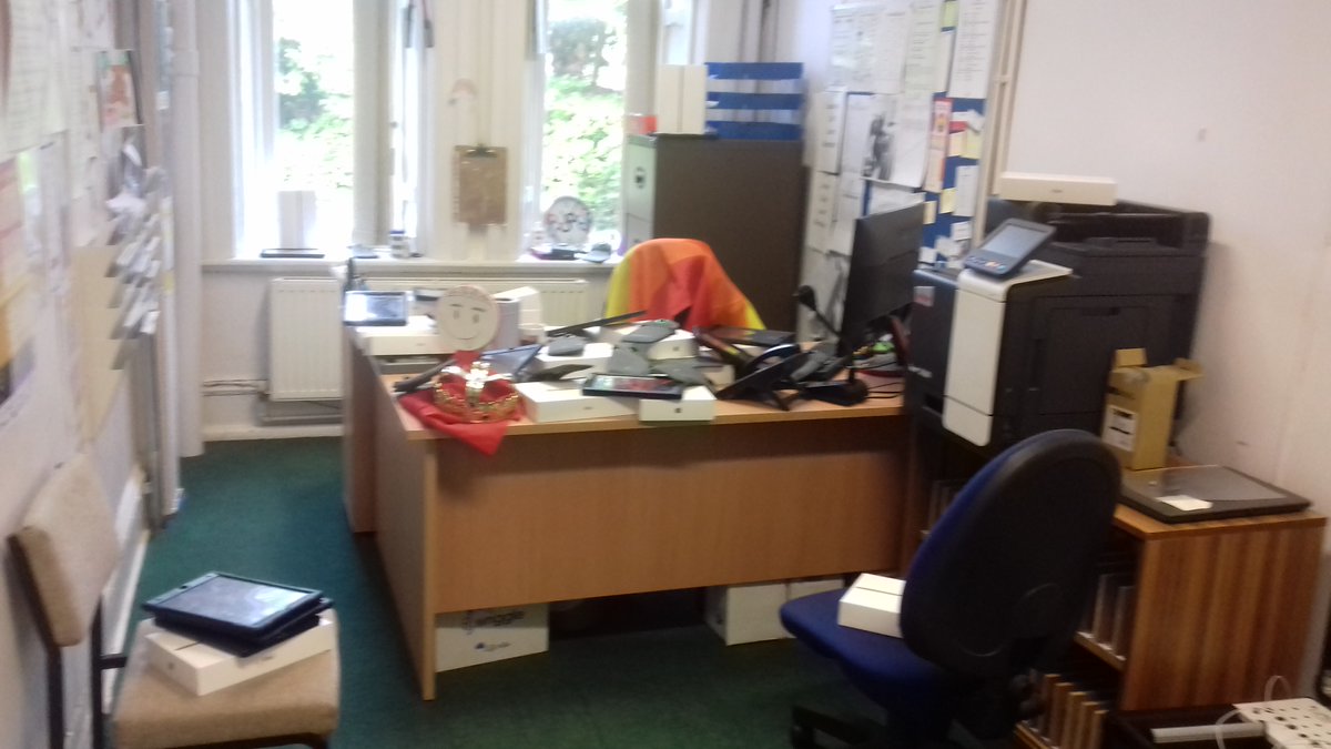 Muck-Up day has arrived for our 6th years! I wonder is anyone missing their Yondr pouch???? And amazingly a number of iPads have turned up...