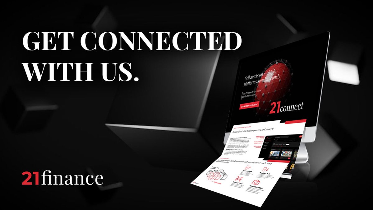 21financeAG's tweet photo. Did you know that by utilizing 21connect, you have the opportunity to broaden your selection of products by incorporating third-party products into your digital asset platform? Check out our website and download our factsheet for more information:

https://t.co/mz1gszBJkL https://t.co/tJj9Vucn0T