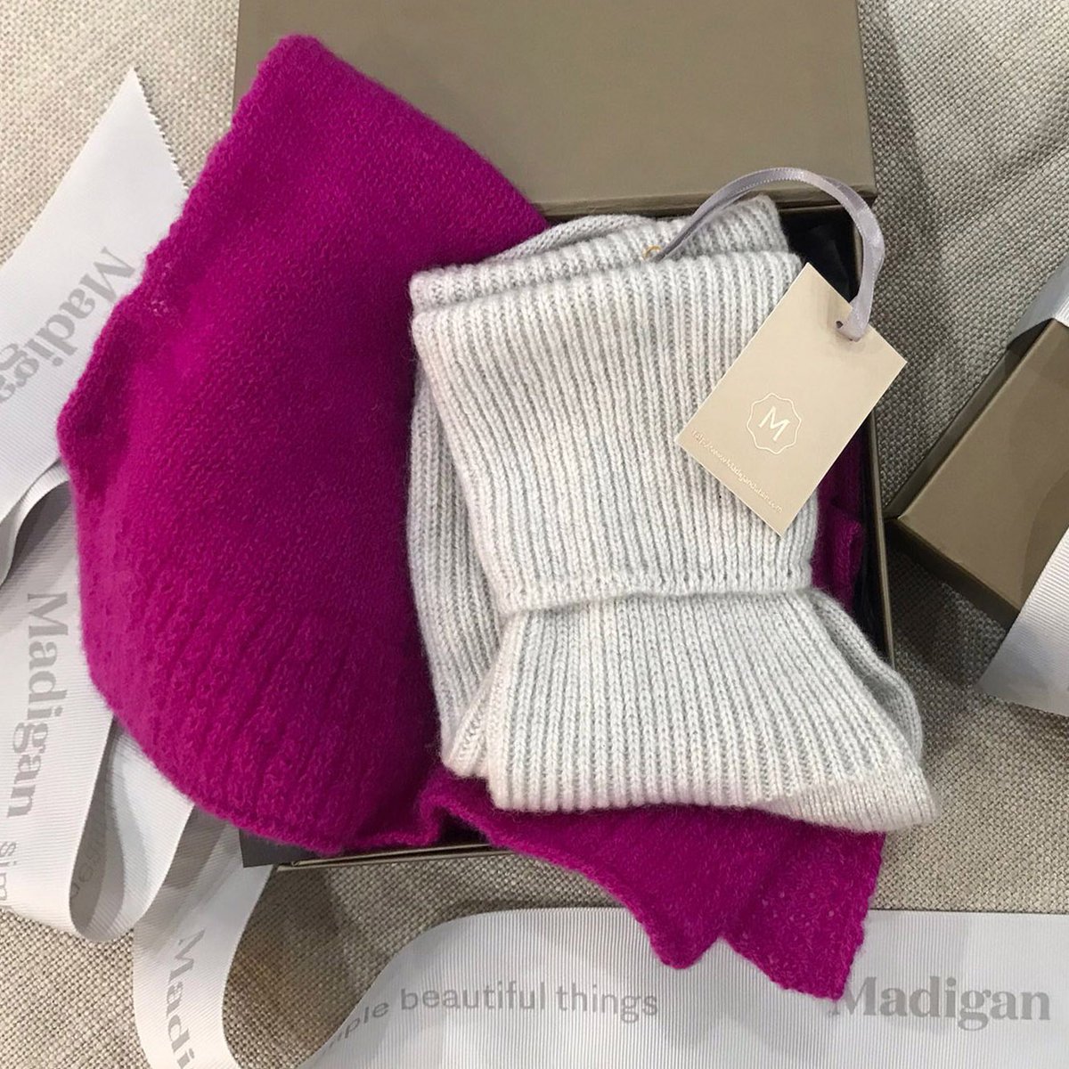 Our Cashmere Socks & Milis Kitten Scarf are two of our most popular gift ideas, but they also make the perfect treat for yourself.

Two pieces that add the perfect touch of luxury to the everyday 🥰

#gifting #giftideas #irishgifts #cashmere