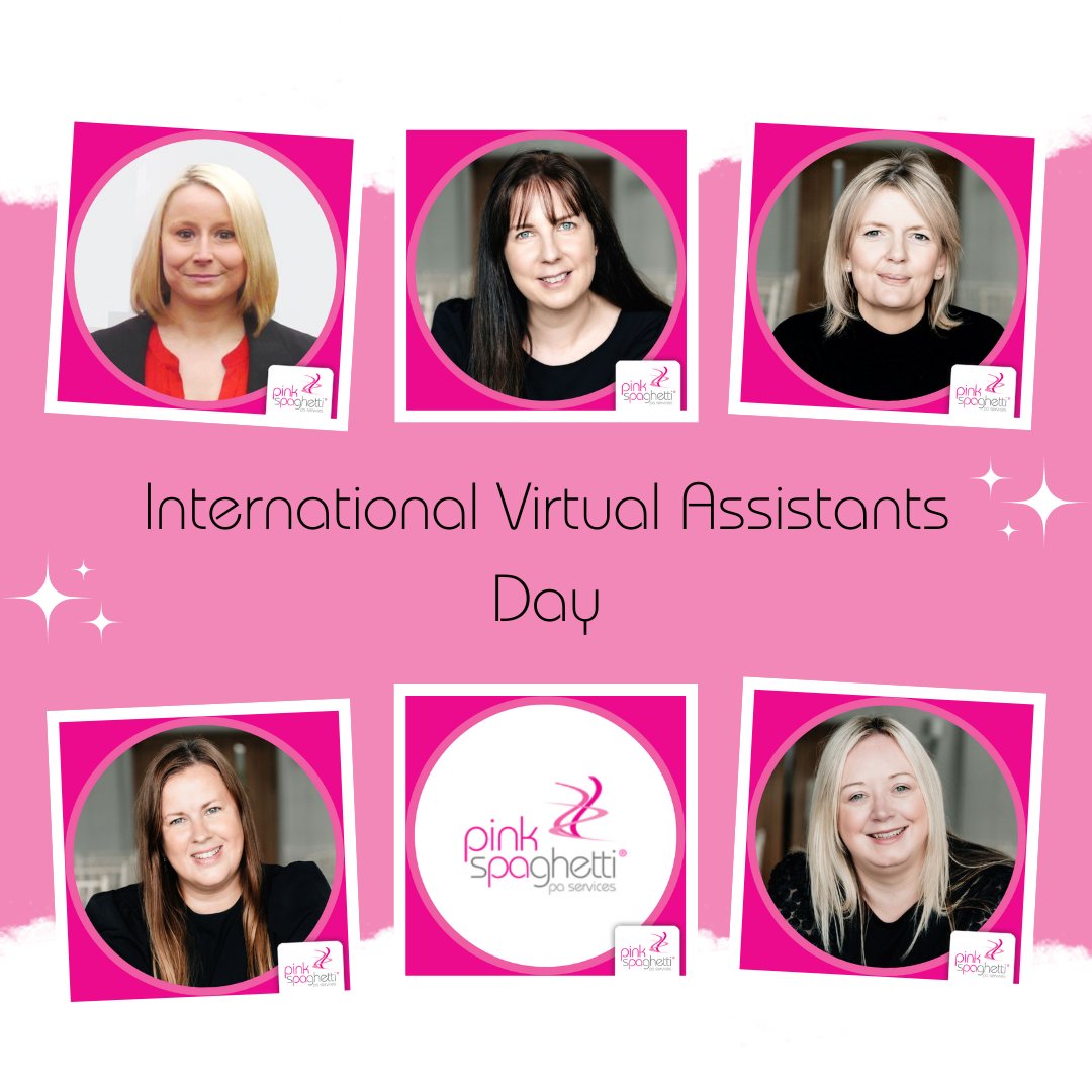 Today we're celebrating Virtual Assistants Day, so we thought we would just pop by and say 'Hello!' 

#InternationalVirtualAssistantsDay2023 #VA #PA #SmallBusinessSupport #PinkSpaghettiPreston #HelpingHand #25thHour #TeamWork