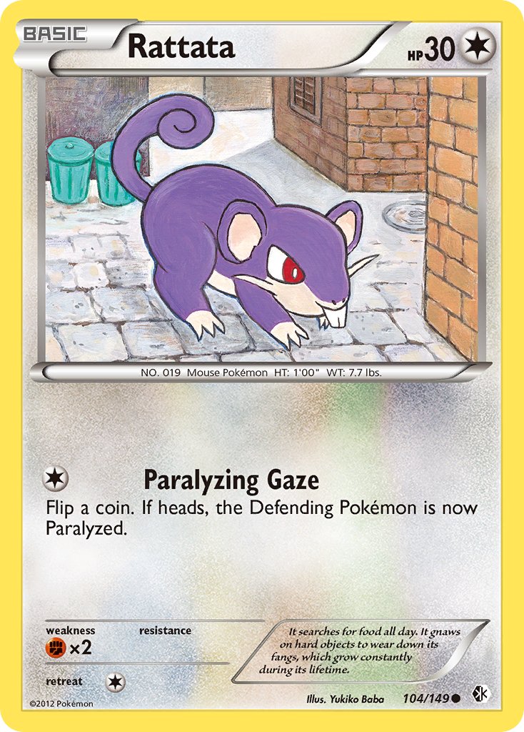 EveryPkmnCard's tweet photo. Rattata https://t.co/TxeIycxvs8