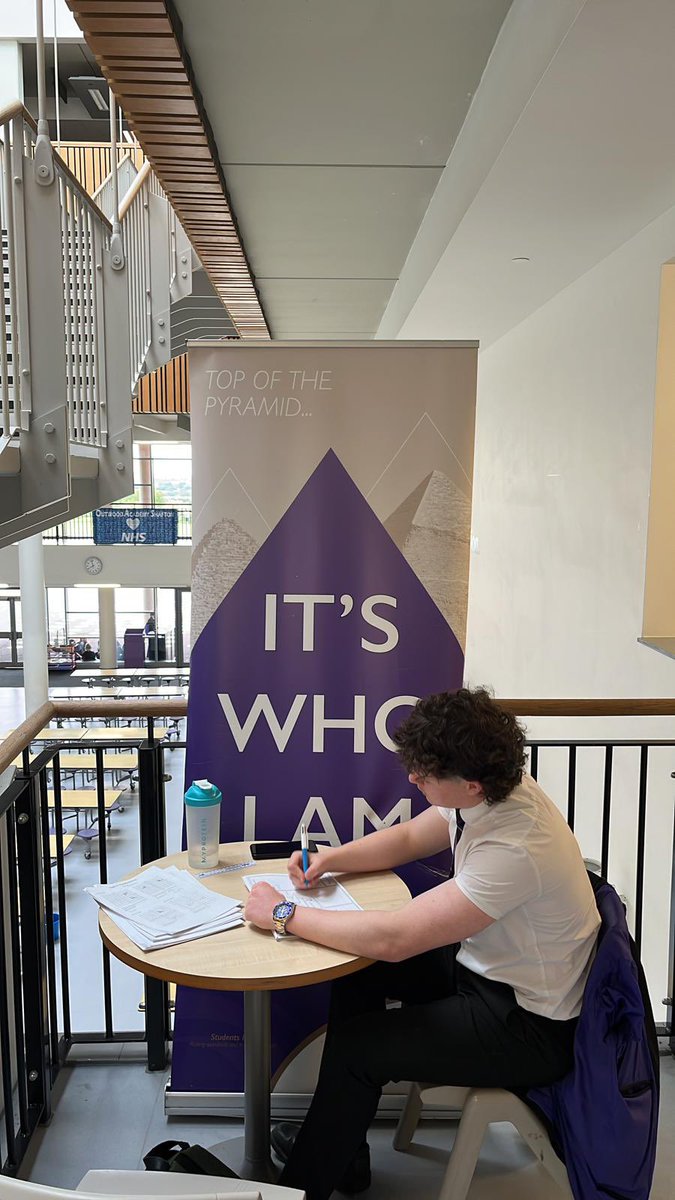 Talk about commitment! Any spare table for that extra #exam prep #ItsWhoIAm