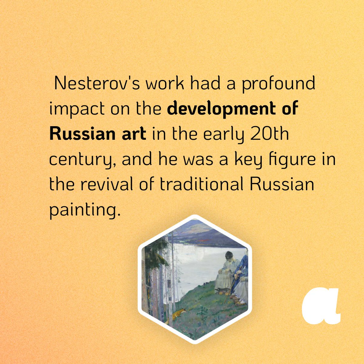 ftaart's tweet photo. 🎨 Happy Birthday Mikhail Nesterov! 🎉
Discover a selection of his artworks on FeelTheArt®, available on:

App Store: https://t.co/O3vJyXVKYx
Google Play: https://t.co/C0BZ2BbaMb 

#MikhailNesterov #RussianArt #Symbolism #ArtHistory #ArtLovers #ArtAppreciation https://t.co/2YgHftjw0q