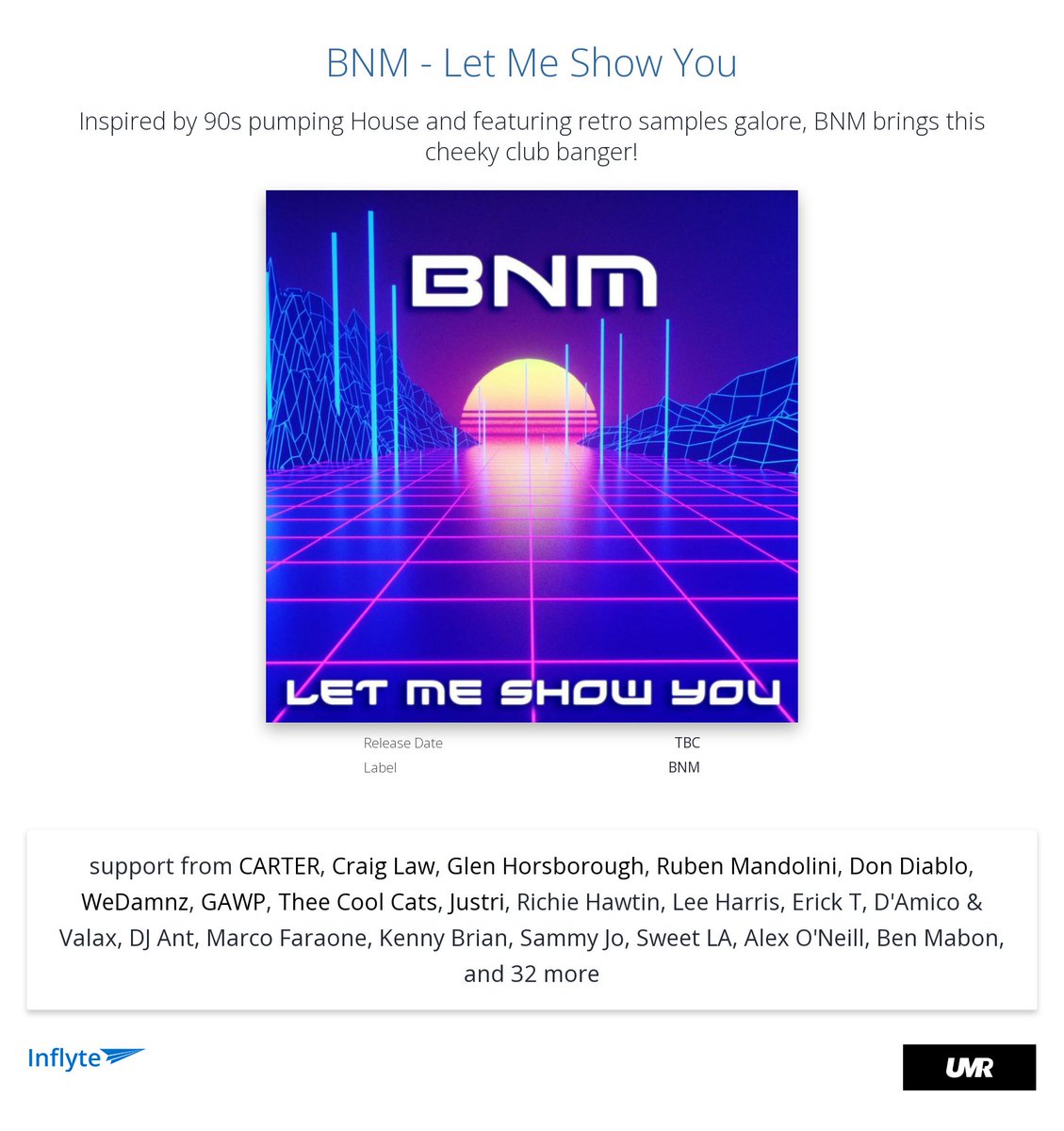 Cheers <a href="/djjustri/">Dj Justri</a> for the review "awesome"
inflyteapp.com/r/d2nica