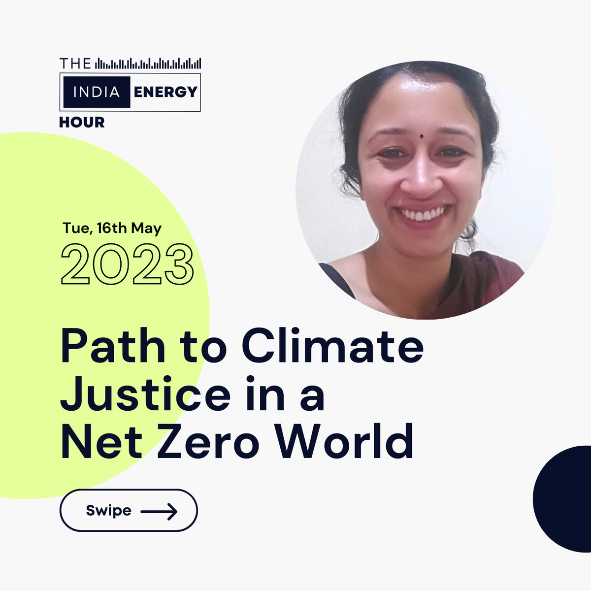 tieh_podcast's tweet image. Solving the climate question without addressing climate equity and justice is not a cost-optimal solution. We need a policy that is relevant to everyone.

@KanitkarT in our latest episode!
Link--&amp;gt; bit.ly/3o2CgAm

#TIEHPodcast #ClimateEquity #NetZero