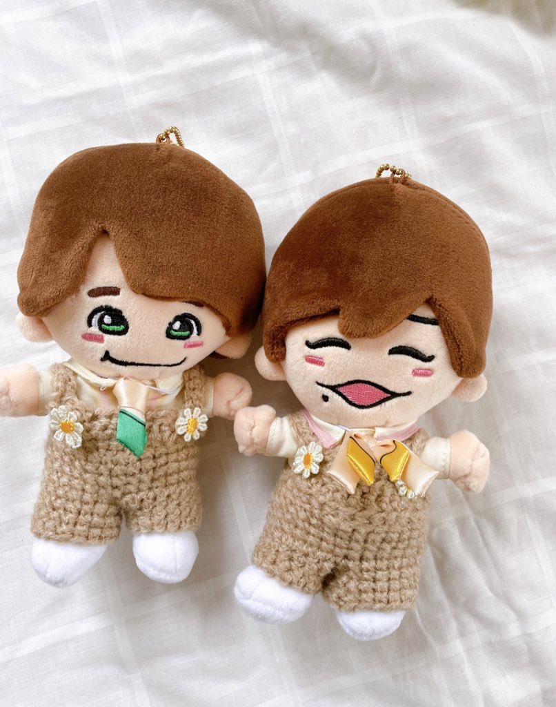 なにわちゃんのちびぬい服を編んでみました🧶 大橋くんと長尾くんver