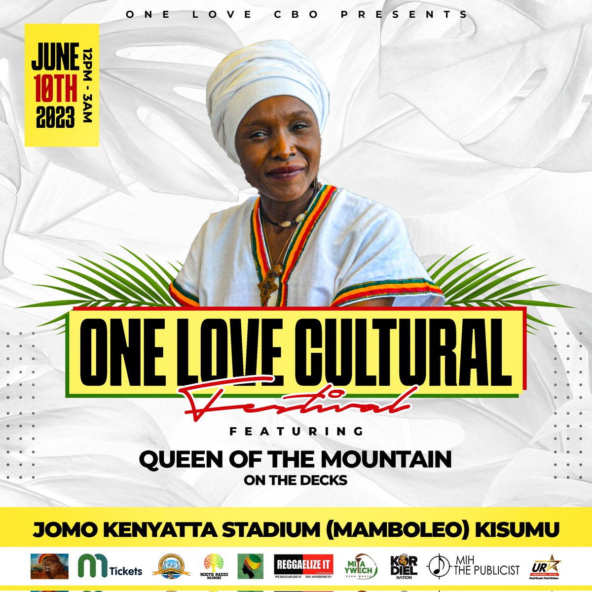 One_Love_Fest's tweet photo. 🔥🔥... ON THE DECKS...🔥🔥
@QueenoftheMountain  coming in , in a Roots style.
It's a good time to get your ticket.
https://t.co/Aqcip5G8YG
#oneloveculturalfest2023
#oneloveculturalfestkisumu
#reggaedala https://t.co/1Rnje373zt