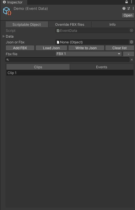 InsomiSnorlax's tweet photo. Made a tool that loads/modifies Json data that includes fbx files and the animation clips and events attached to them. From there, this tool applies animation events in that json directly to the FBX files.
#unity #gamedev #editortool https://t.co/GoEfak8S7g
