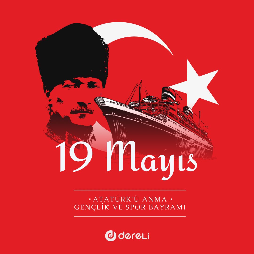 derelitarimm's tweet photo. 19 Mayıs Atatürk’ü Anma, Gençlik ve Spor Bayramımız kutlu olsun. 🇹🇷🇹🇷 https://t.co/NR4LDFTgja
