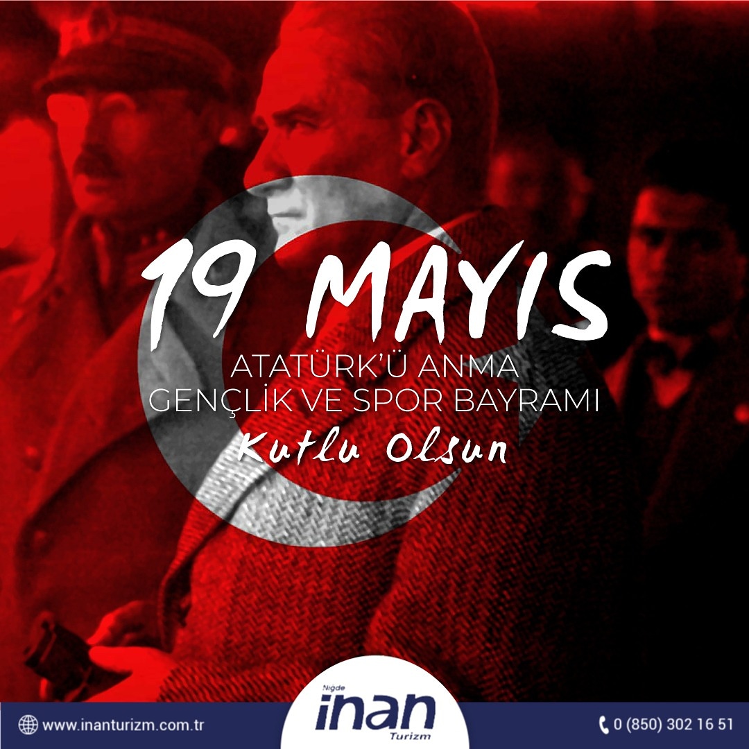 inanturizm's tweet photo. #19MAYIS1919 #19MayısGenclikveSporBayramı https://t.co/MgE63iz0bx