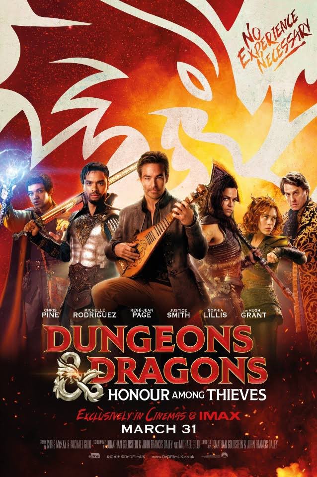 4. Dungeons & Dragons: Honour Among Thieves