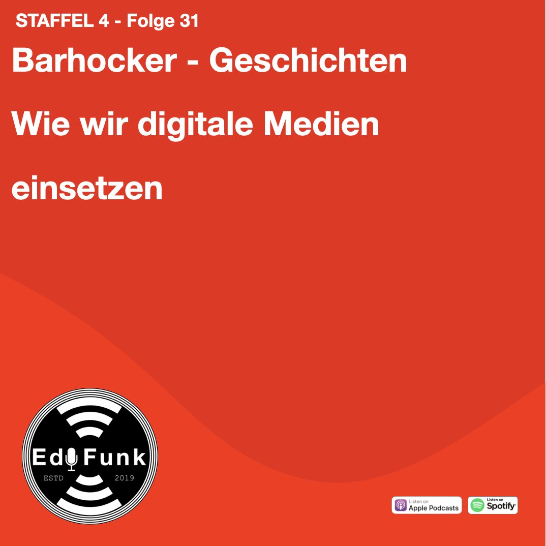 👉In dieser Folge sprechen wir über unsere Erfahrungen mit digitalen Medien. Wie wir sie einsetzen, warum wir das tun und wie du davon profitieren kannst. Tipps aus der Praxis hier im EduFunk. #twlz #podcast