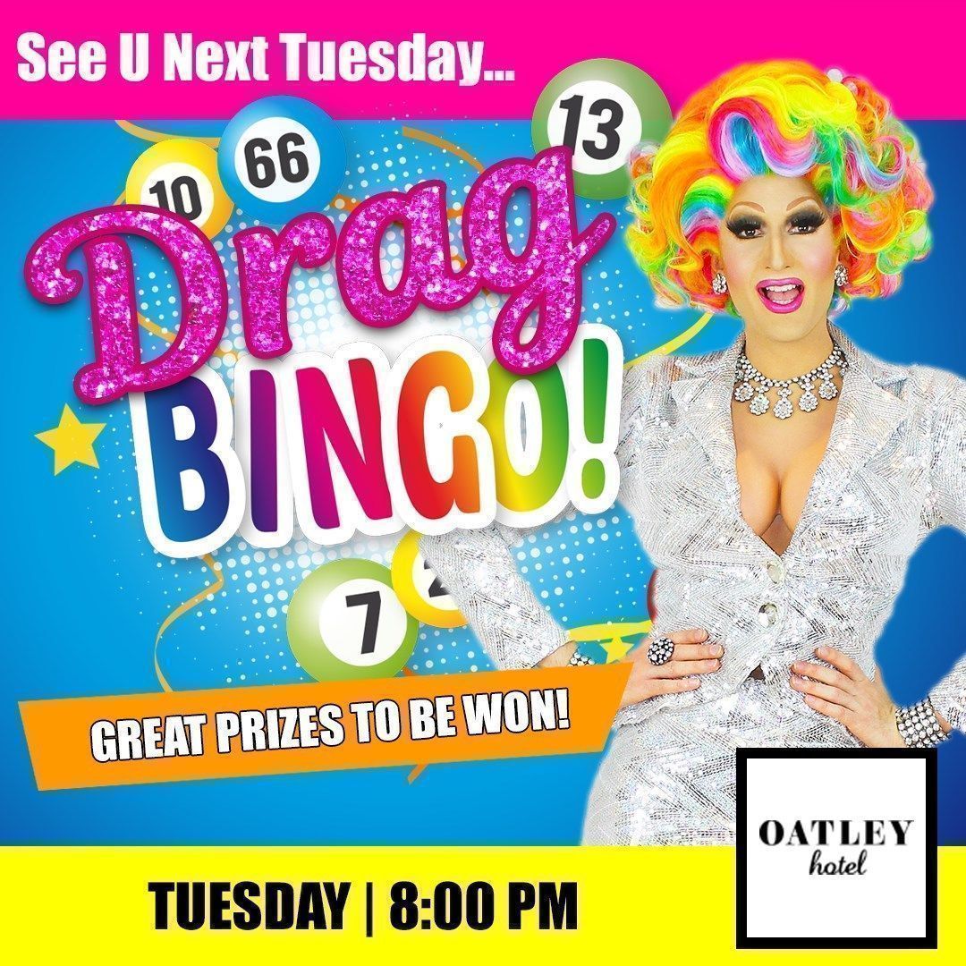 Join us for DRAG BINGO weekly Tuesday at  @oatleyhotel, Darlings hosted by @misspradaclutch! 🎉🎉🎉

Great prizes to be won! 💰💰💰

🎟 For reservations visit: buff.ly/39YXW5V

#DragBingo #BingoSydney #SydneyDragQueen