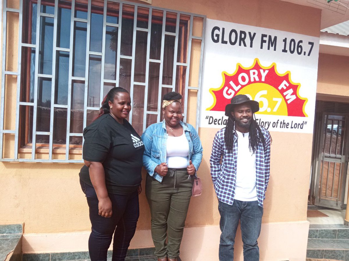 josephgenug's tweet photo. We are live in the studios of Glory FM 106.7 in the show Morning Star show! Thank you, Mr. Jackson and the management of Glory FM for hosting us.
Do not miss the #ActionTalk Concert at Agip Hotel Mbarara this Sunday #Twetegeke #JosephGeneration https://t.co/oF6HYquZRK