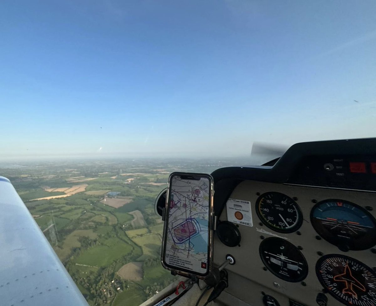 G4ZUL's tweet photo. Evening flight from Elmsett, Suffolk https://t.co/fMptwoUSNO