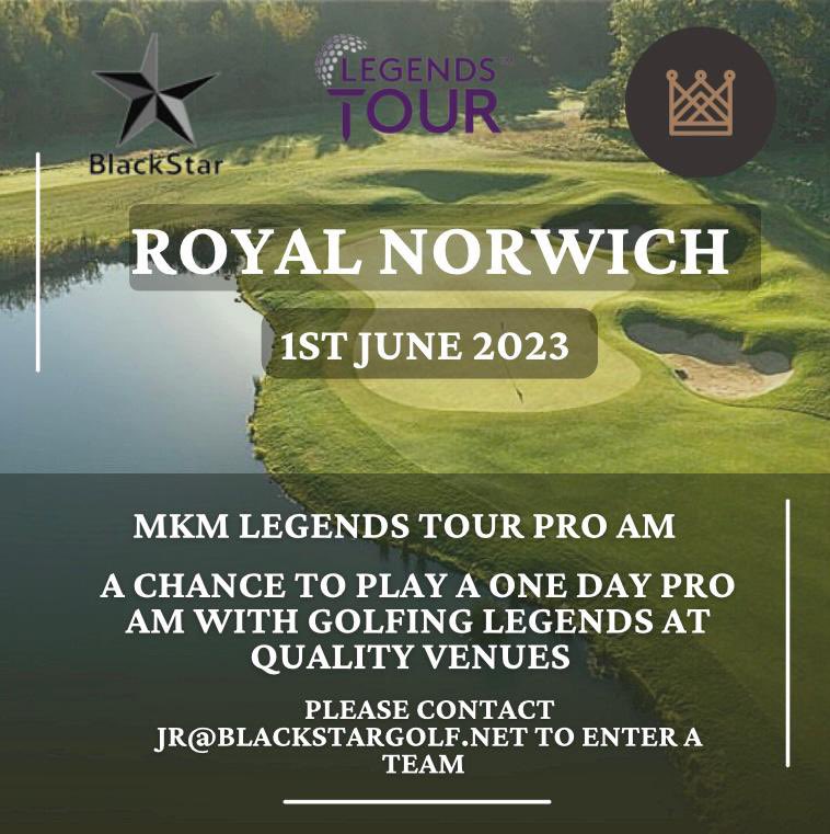 simongill66's tweet photo. Looking forward to to visiting the stunning @Royal_Norwich on June 1st for our next Pro Am @euLegendsTour https://t.co/u1788k6JkF