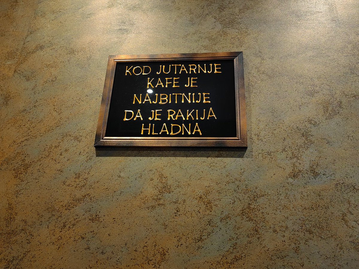 pstaletovic's tweet photo. Baš tako..#caffeelement #Belgrade #Coffee https://t.co/DyDFhZtcNr