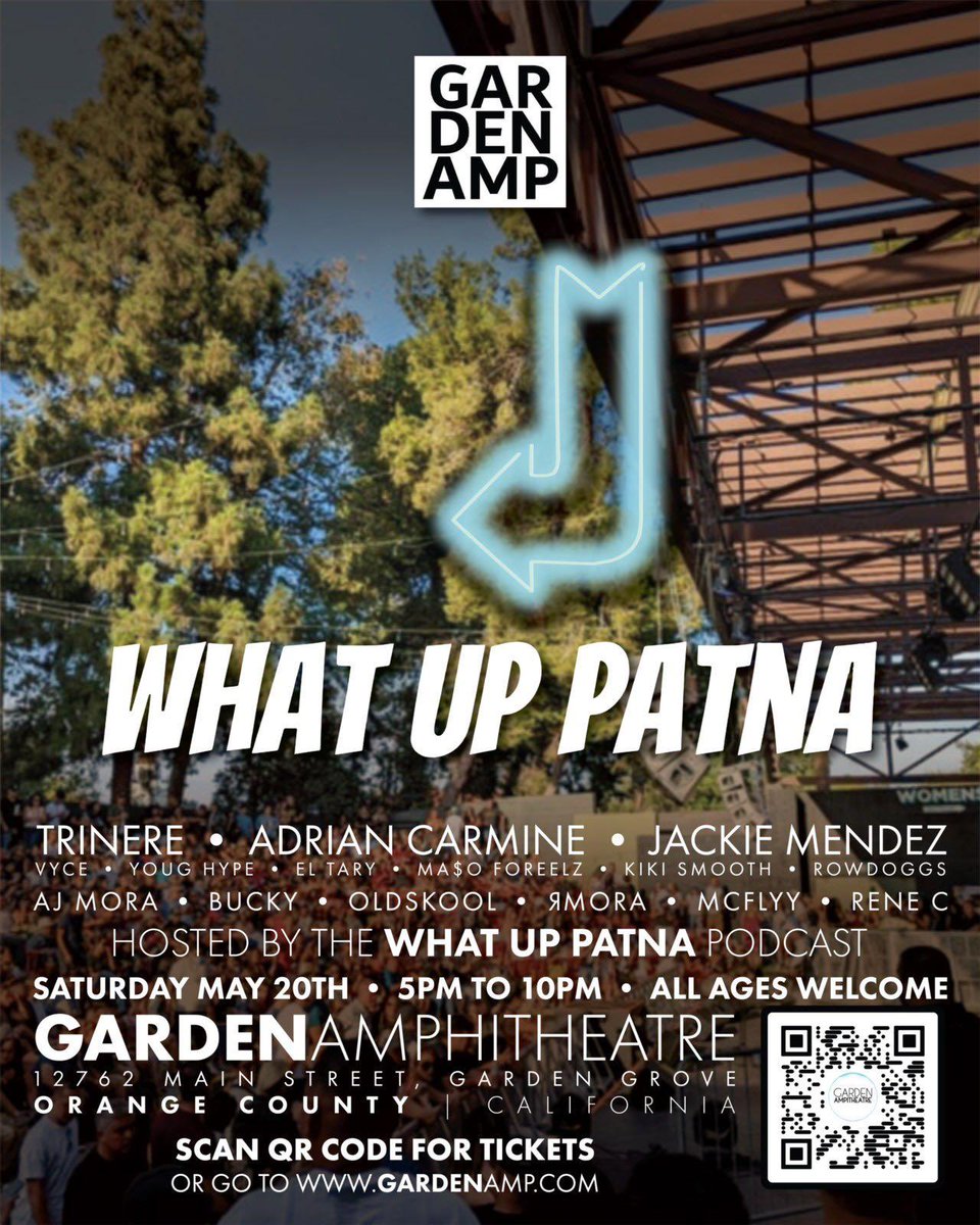 🌴 L.A. v!bez™ (@joei247) on Twitter photo unable to celebrate mothers day last week you can make it up to mom's and bring the whole family this Saturday to an outdoor venue with artists setting off amazing vibes
✨ luvNsupport ✨
<a href="/gardenampoc/">Garden Amp</a>
<a href="/TrinereMusic/">Trinere</a>
<a href="/WhatUpPatna/">WhatUpPatna</a>
#moms #kids #family
#outdoor #music #venue unable to celebrate mothers day last week you can make it up to mom's and bring the whole family this Saturday to an outdoor venue with artists setting off amazing vibes
✨ luvNsupport ✨
<a href="/gardenampoc/">Garden Amp</a>
<a href="/TrinereMusic/">Trinere</a>
<a href="/WhatUpPatna/">WhatUpPatna</a>
#moms #kids #family
#outdoor #music #venue