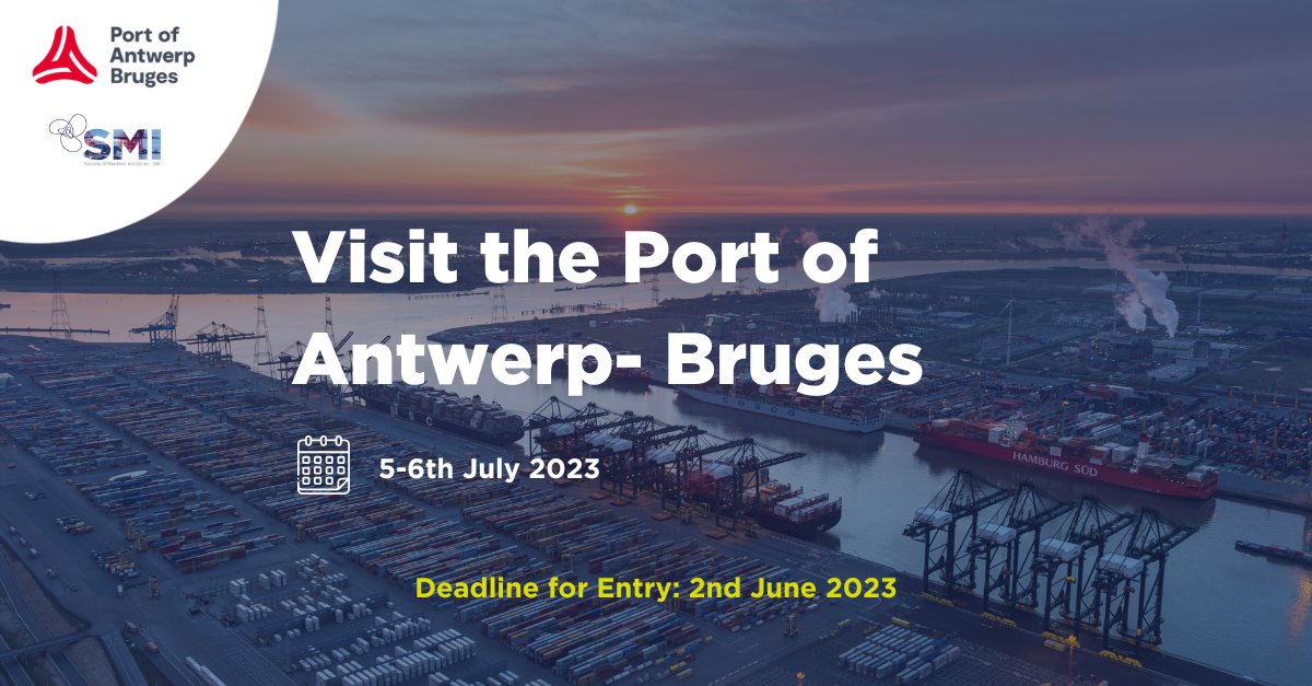SMI's PTG is pleased to announce that this year's #port tour will be held at the thriving <a href="/PortofAntBruges/">Port of Antwerp-Bruges</a> offering attendees the chance to gain valuable insights into the organisation one of Europe's primary ports while witnessing it in action.  
bit.ly/3okLcRE
