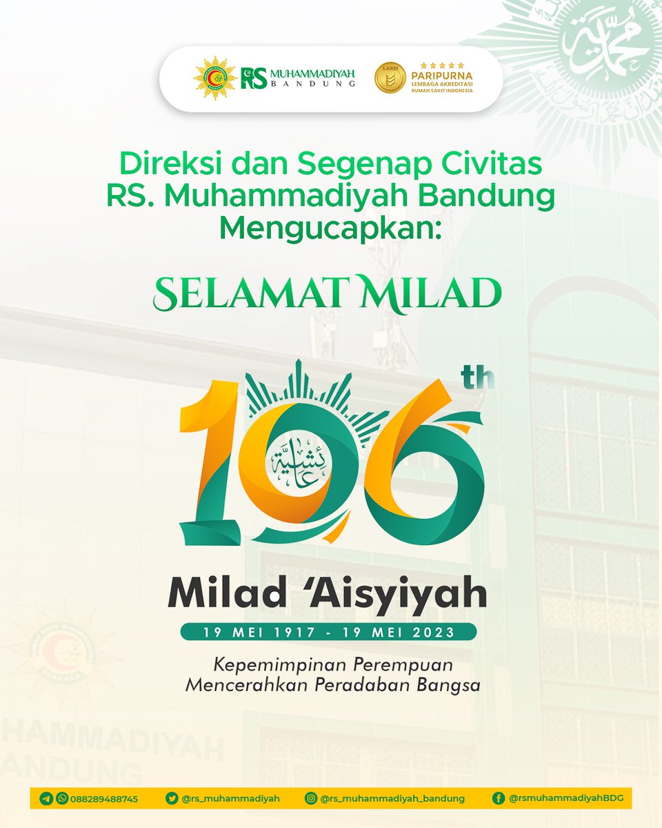 Rumah Sakit Muhammadiyah Bandung (@rs_muhammadiyah) on Twitter photo 