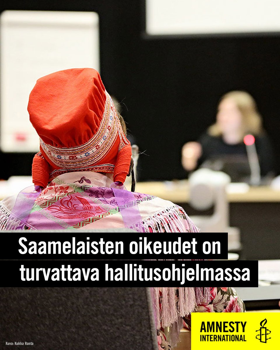 1⃣ Saamelaiskäräjälakia on yritetty uudistaa kolmen hallituskauden aikana.

⏱️ Nyt on oikea saada se maaliin <a href="/PetteriOrpo/">Petteri Orpo</a> &amp; <a href="/kokoomus/">Kokoomus</a>!

⚖ Kansainväliset ihmisoikeussopimuksia valvovat elimet ovat todenneet useita kertoja Suomen loukkaavan ihmisoikeuksia.

#Hallitusneuvottelut