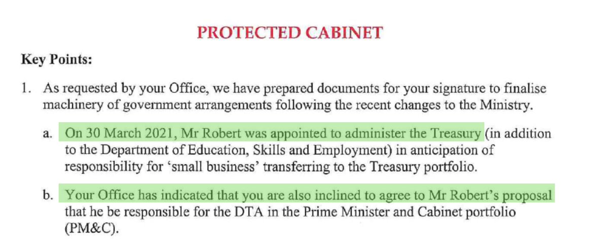 jommy_tee's tweet photo. Stuart Robert ... the only bloke who almost matched Scott Morrison in the number of Depts he simultaneously administered. https://t.co/9H3QNtZ3fw