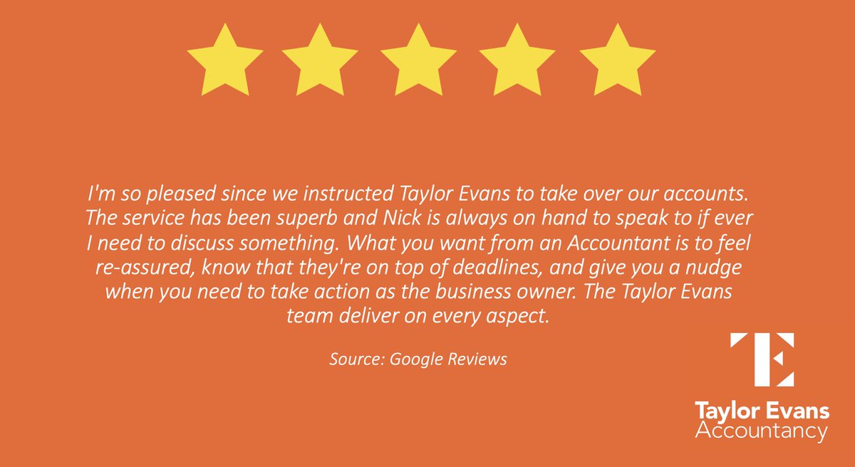 Feedback Friday!

#accounting #support #trustedadvisor #happyclient
#cloudaccounting #feedbackfriday