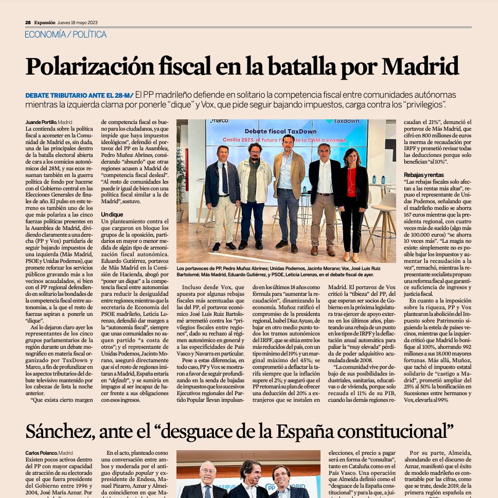 tax_down's tweet photo. ¡Nuestro #DebateFiscal de TaxDown en @expansioncom! 🤩 https://t.co/0pVsM3OwlC