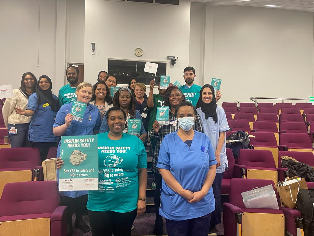 UHBDiabetes's tweet photo. Our 2nd successful diabetes champions event at Heartlands Hospital #InsulinSafetyWeek2023 https://t.co/hvkZVEh9hG