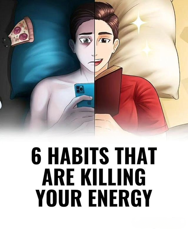 MindMatterMoney's tweet photo. 6 HABITS THAT ARE KILLING YOUR ENERGY: https://t.co/0ziHrdxwEY