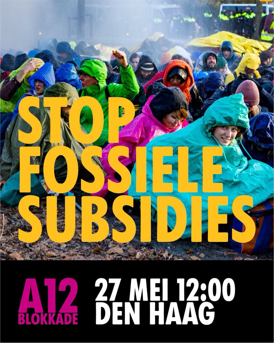 Meer dan 2000 aanmeldingen voor de #A12-blokkade en 2500 voor de supportdemo. Ook meedoen? Dat kan! #StopFossieleSubsidies Telegram: t.me/+MiyFrFXHrgpkY… Actietrainingen: extinctionrebellion.nl/events/?organi… Supportdemo: t.me/A12supporters Meer info:  a12blokkade.nl