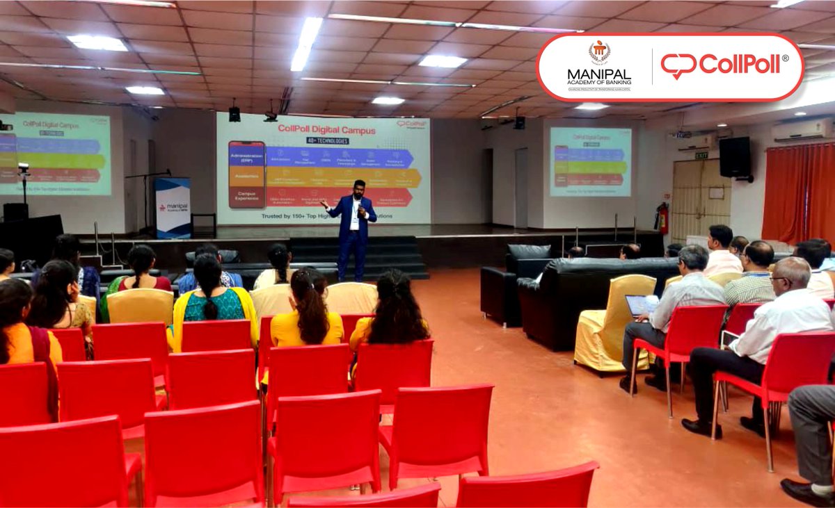 digii__official's tweet photo. Glad to share highlights from the Faculty Development Program conducted by our team at Manipal Academy of Banking. The program emphasized the pivotal role of technology in driving progress and the faculty's contribution to accomplishing institutional objectives.

#fdp #collpoll https://t.co/zkTiCuYIFz