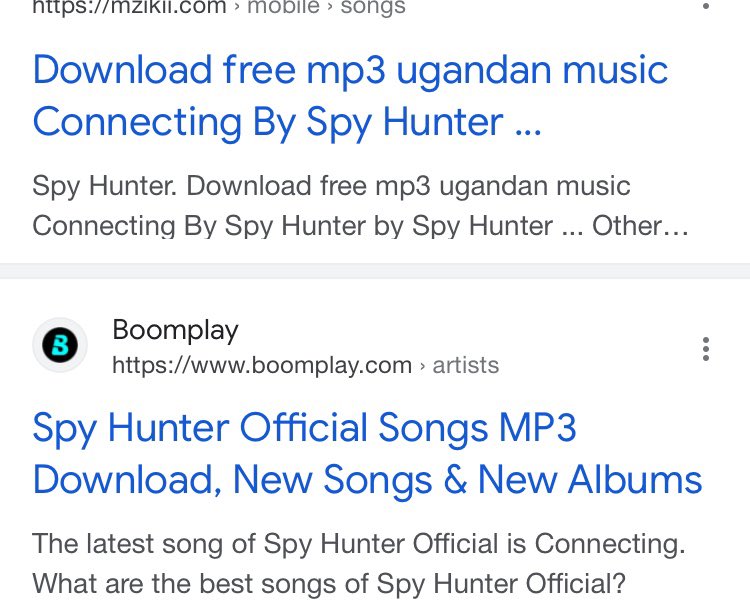SpyHunter22's tweet photo. Some of the platforms were you can stream this connecting song. #amazonmusic #blizzuganda #howwebiz #boomplay https://t.co/YEh2x3ovs4